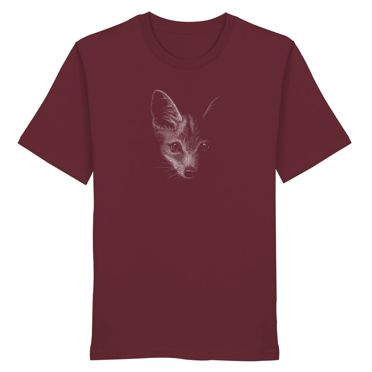 Fuchs Kritzelkunst Illustration - Organic Shirt