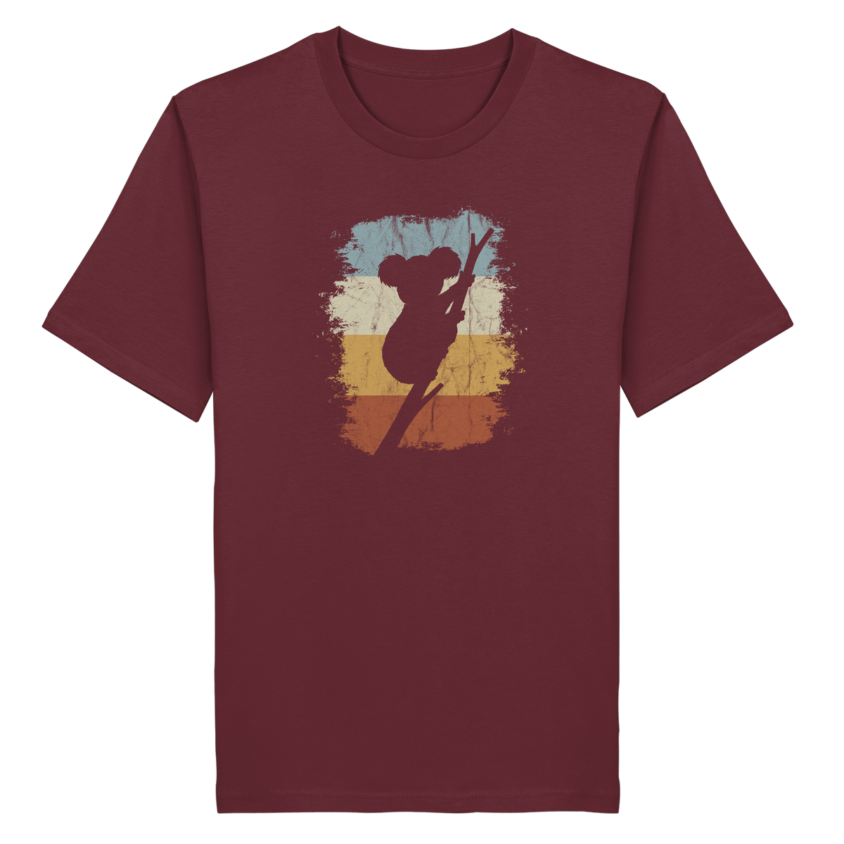 Retro kletternder Koala-Bär - Organic Shirt