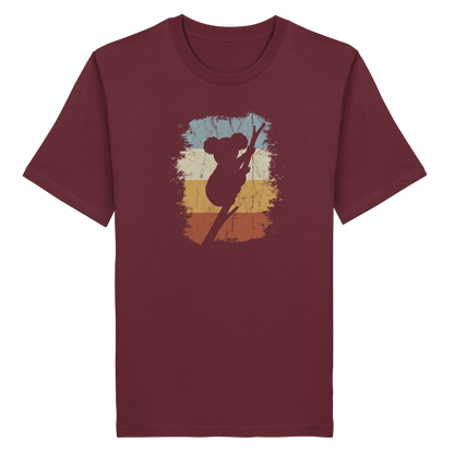 Retro kletternder Koala-Bär - Organic Shirt