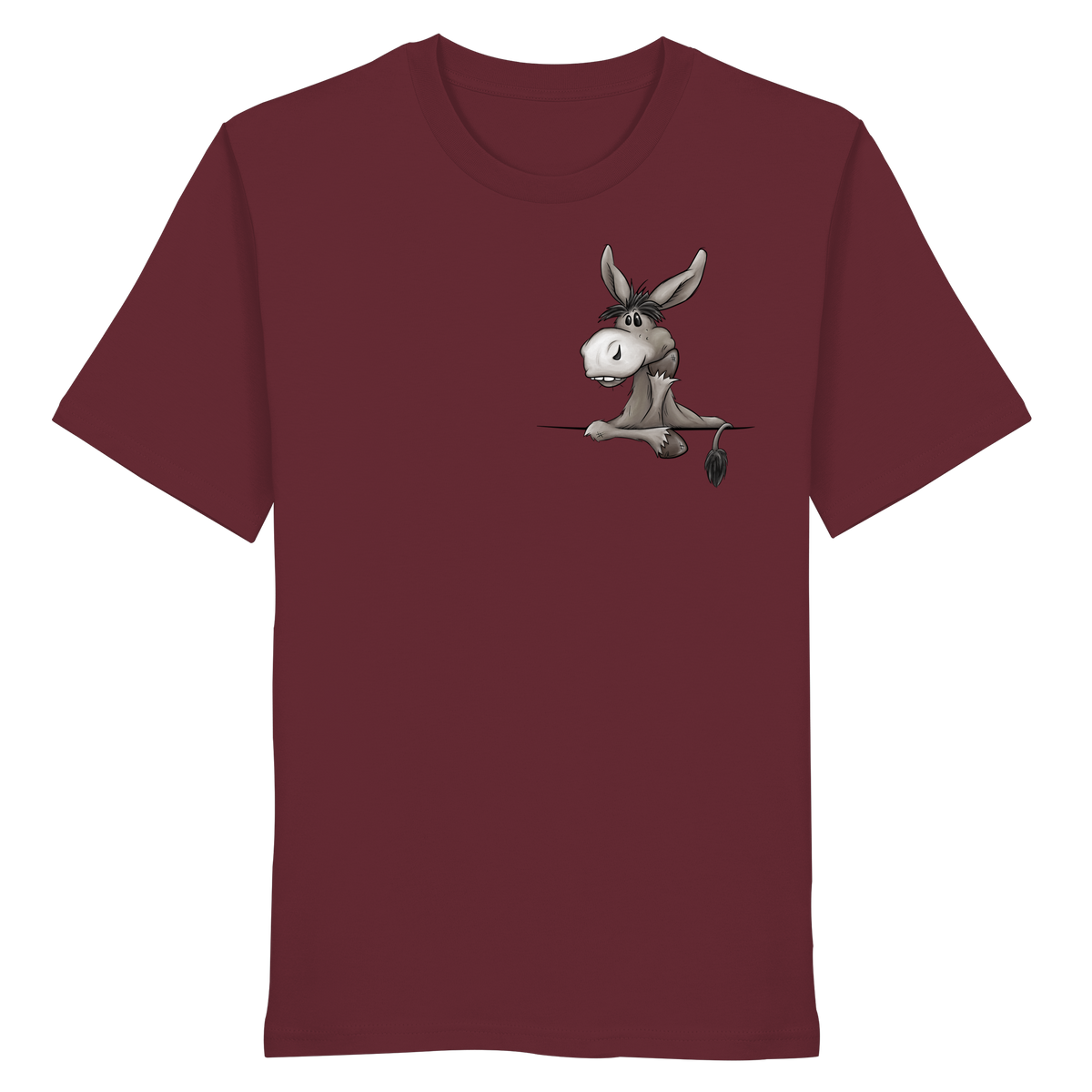 Lustiger lässiger Esel - Organic Shirt