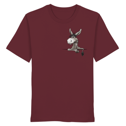Lustiger lässiger Esel - Organic Shirt