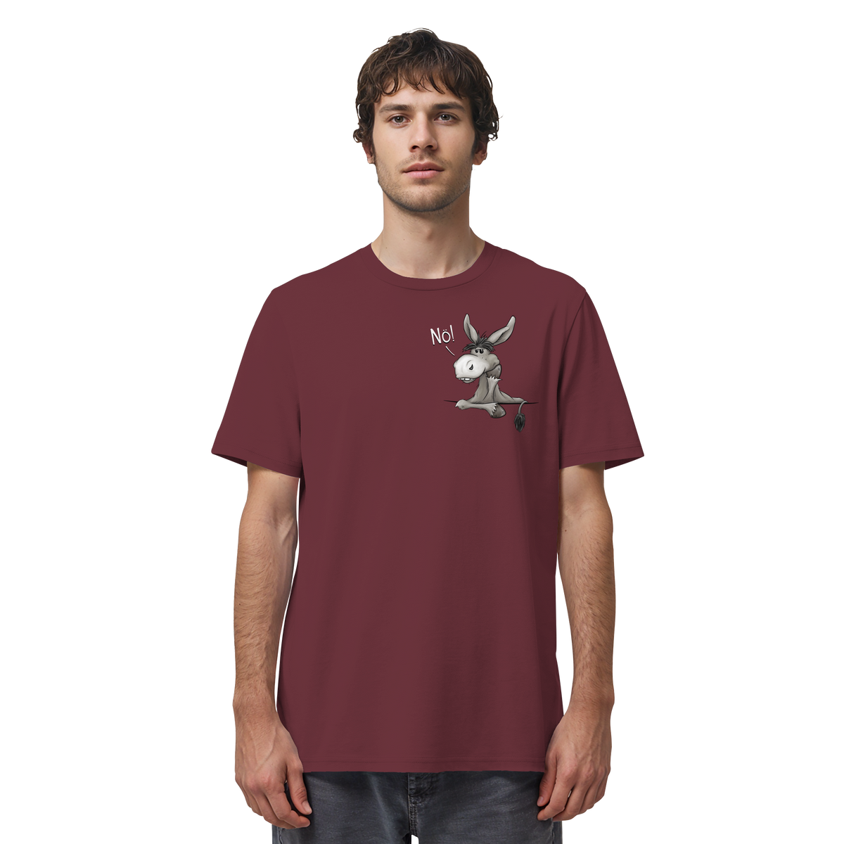 Nö! Störrischer Esel - Organic Shirt