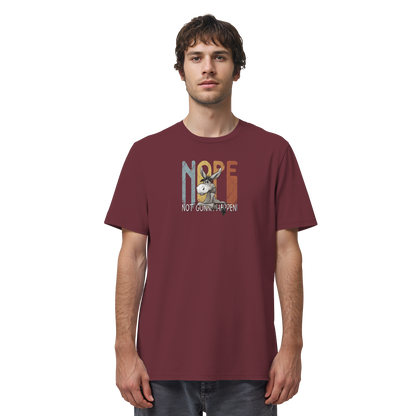Nope | bockiger Esel - Organic Shirt