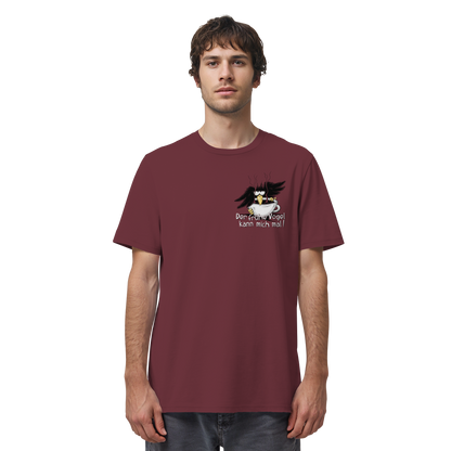 Der frühe Vogel kann mich mal | Kaffee Rabe - Organic Shirt