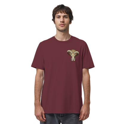 Bockiges Mufflon Widder Schafbock - Organic Shirt