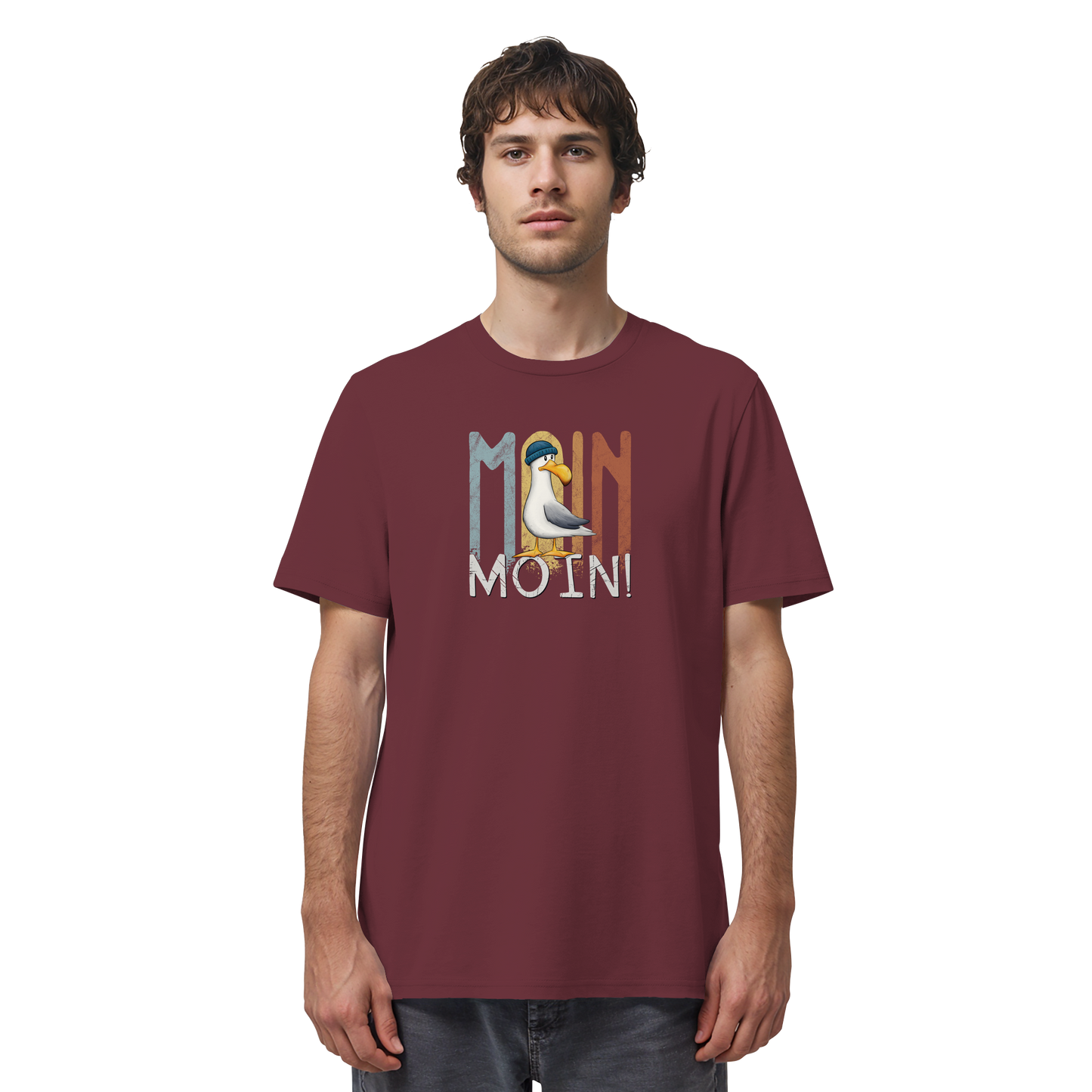 Moin Moin norddeutsche Möwe - Organic Shirt