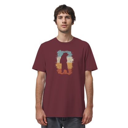 Retro Bären-Silhouette - Organic Shirt
