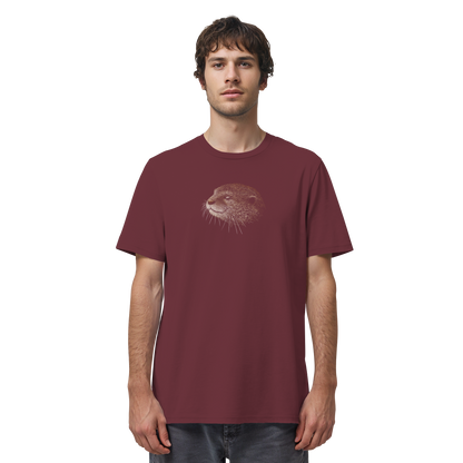 Otter Bleistift Zeichnung KritzelKunst - Organic Shirt