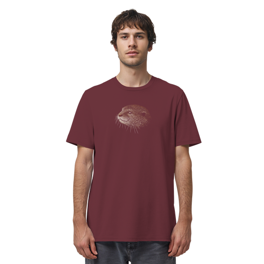 Otter Bleistift Zeichnung KritzelKunst - Organic Shirt