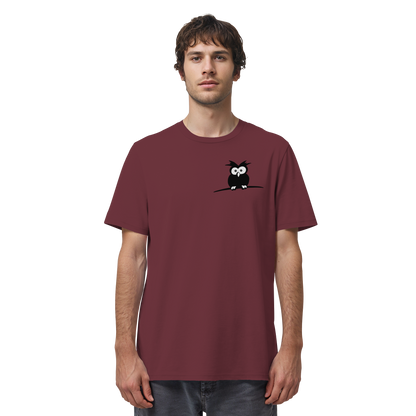 Kleine struppige Eule - Organic Shirt