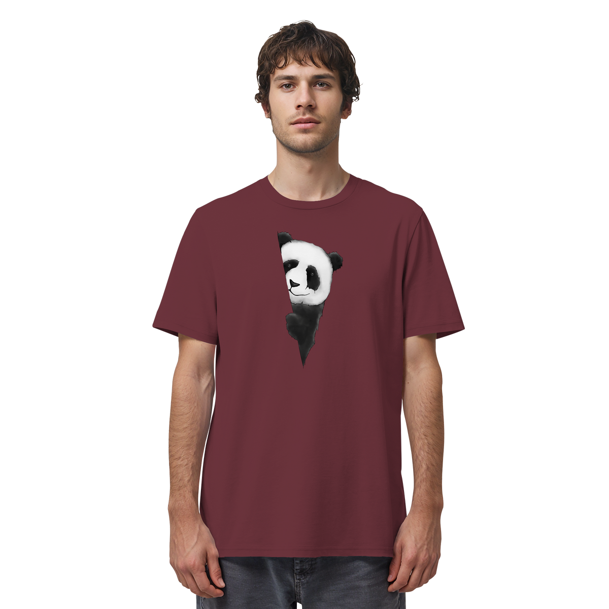 Panda Bär Illustration - Organic Shirt