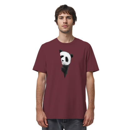 Panda Bär Illustration - Organic Shirt