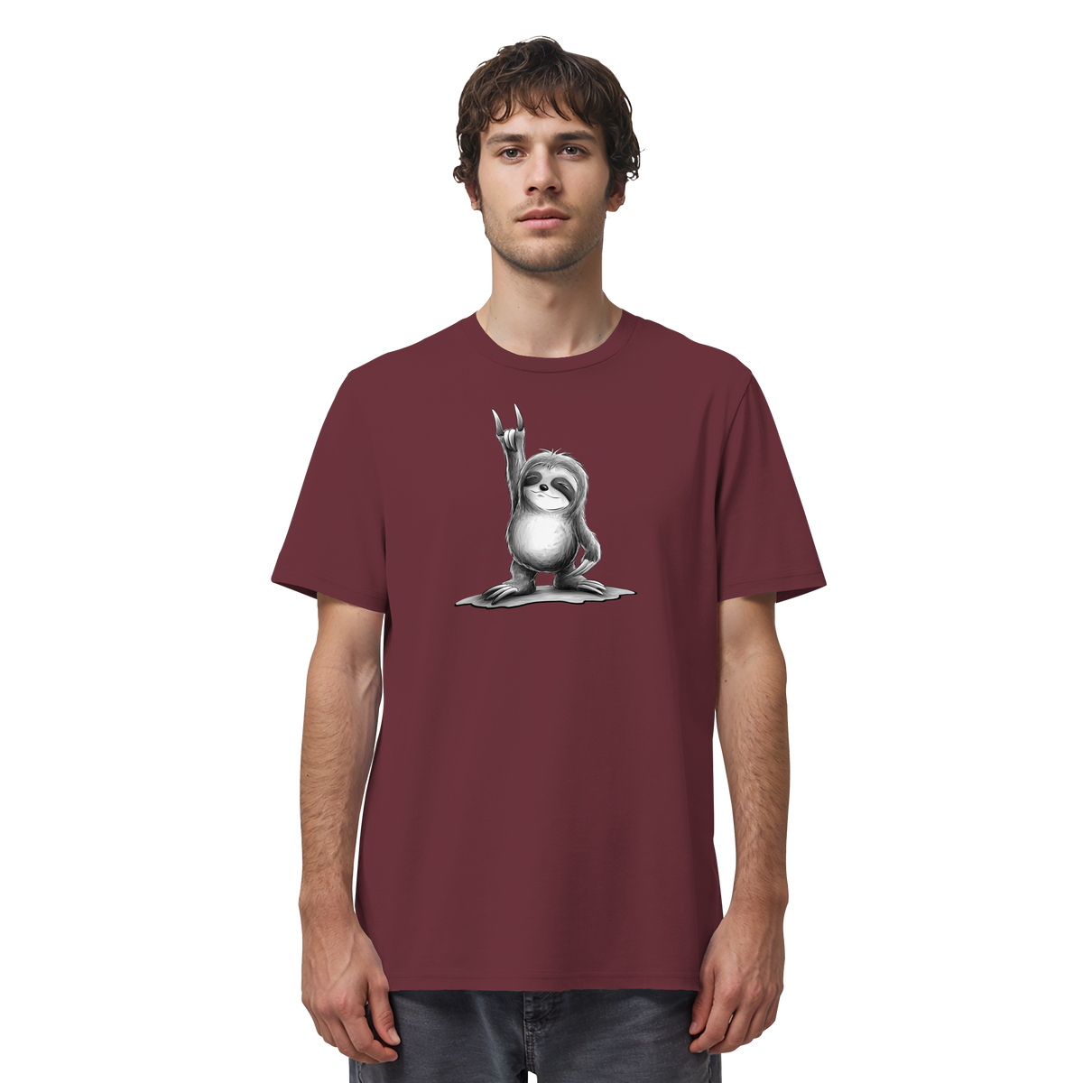 Rock On Party Faultier - Organic Shirt