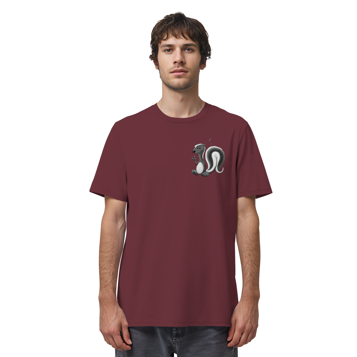 Lustig stinkiges Stinktier - Organic Shirt