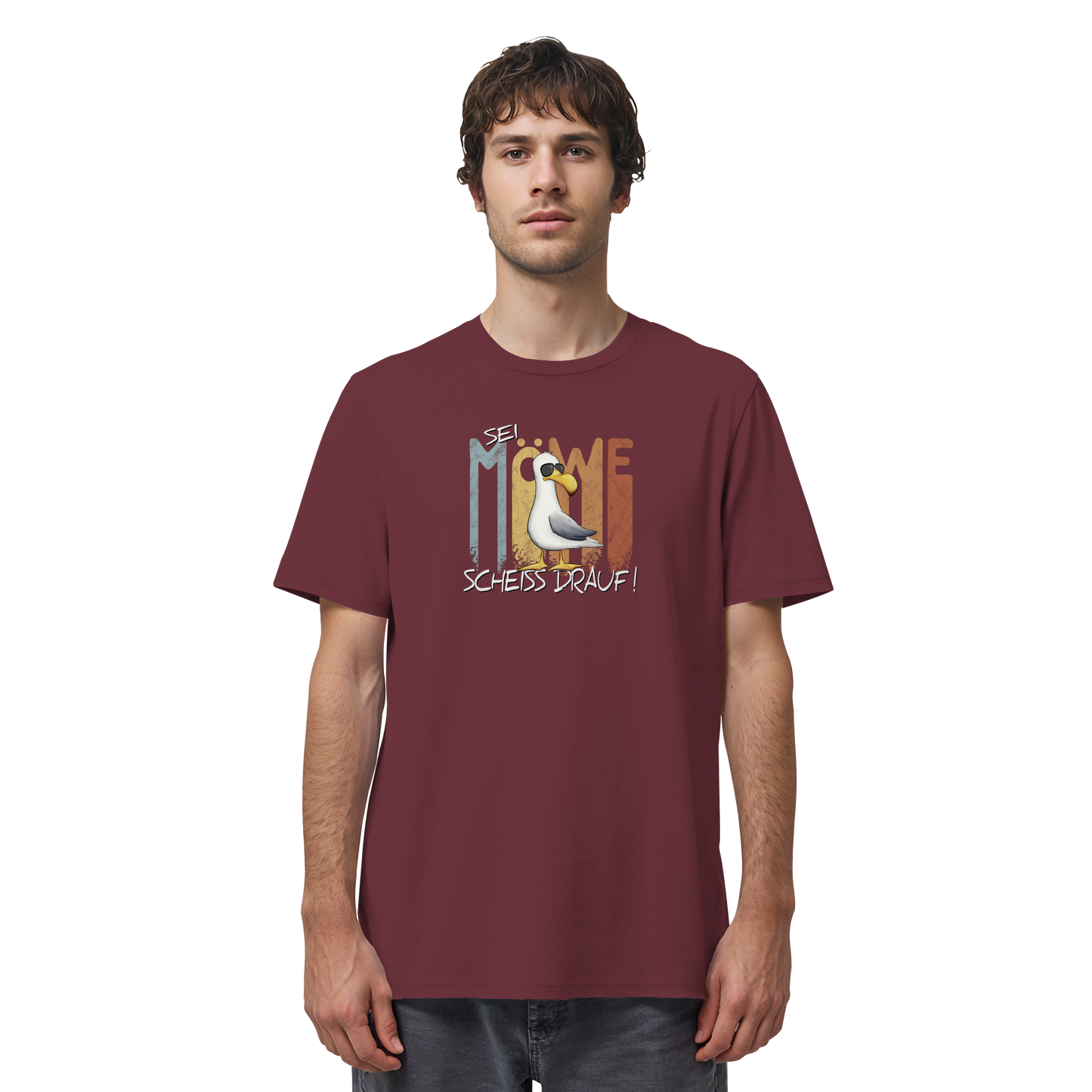 Sei Möwe Scheiß Drauf  - Organic Shirt