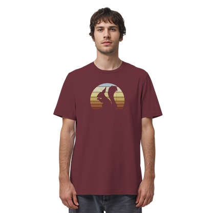 Retro Eichhörnchen Silhouette - Organic Shirt