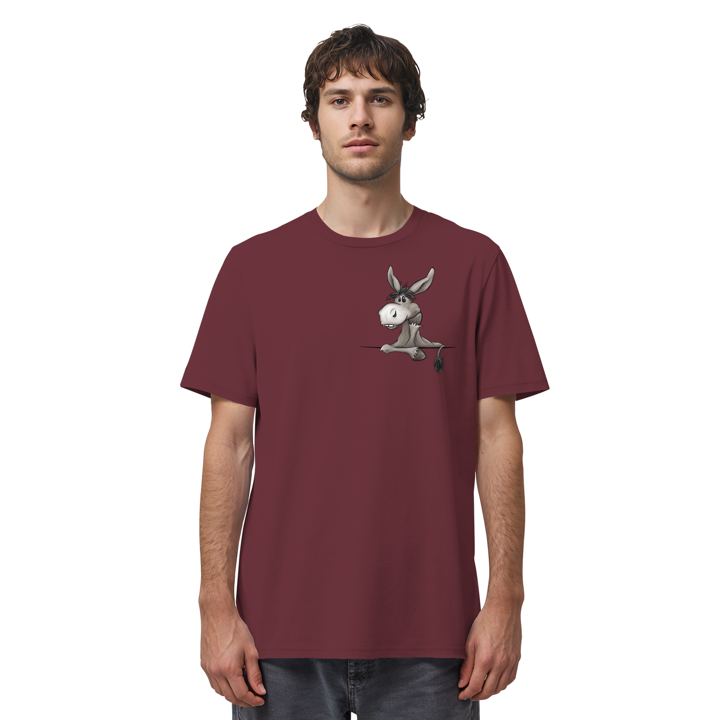 Lustiger lässiger Esel - Organic Shirt