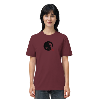 Zen Tapir im japanischen Enso Kreis - Organic Shirt