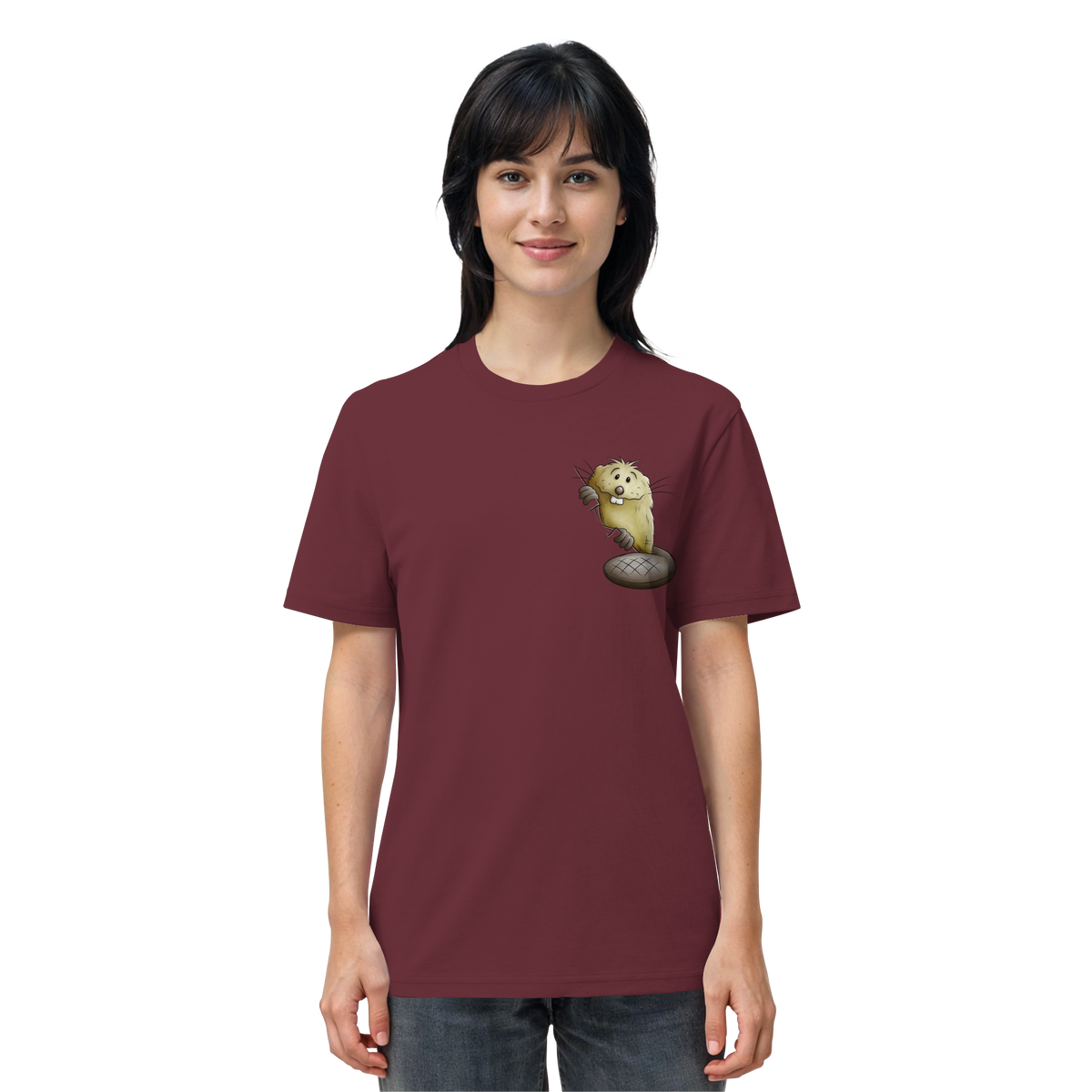 Lustiger frecher Biber - Organic Shirt