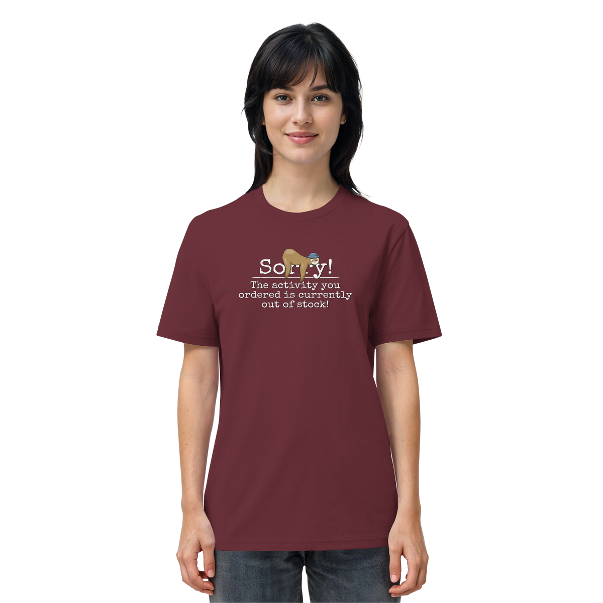 No-Activity Faultier - Organic Shirt