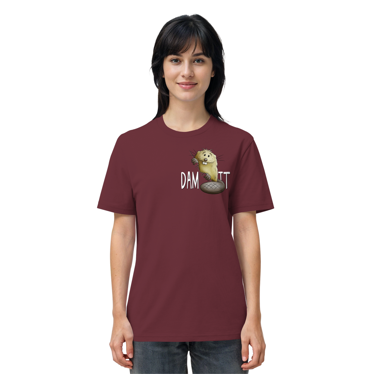 Dam It Verdammt Lustiger Biber - Organic Shirt