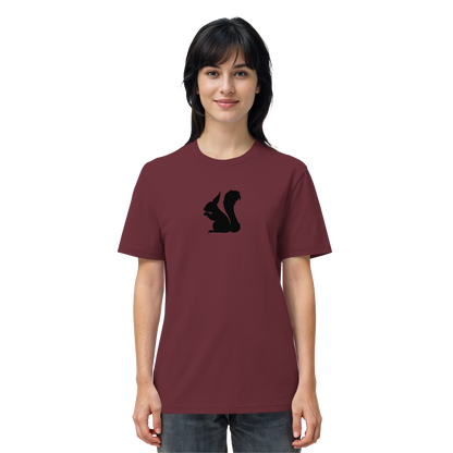 Eichhörnchen Silhouette - Organic Shirt
