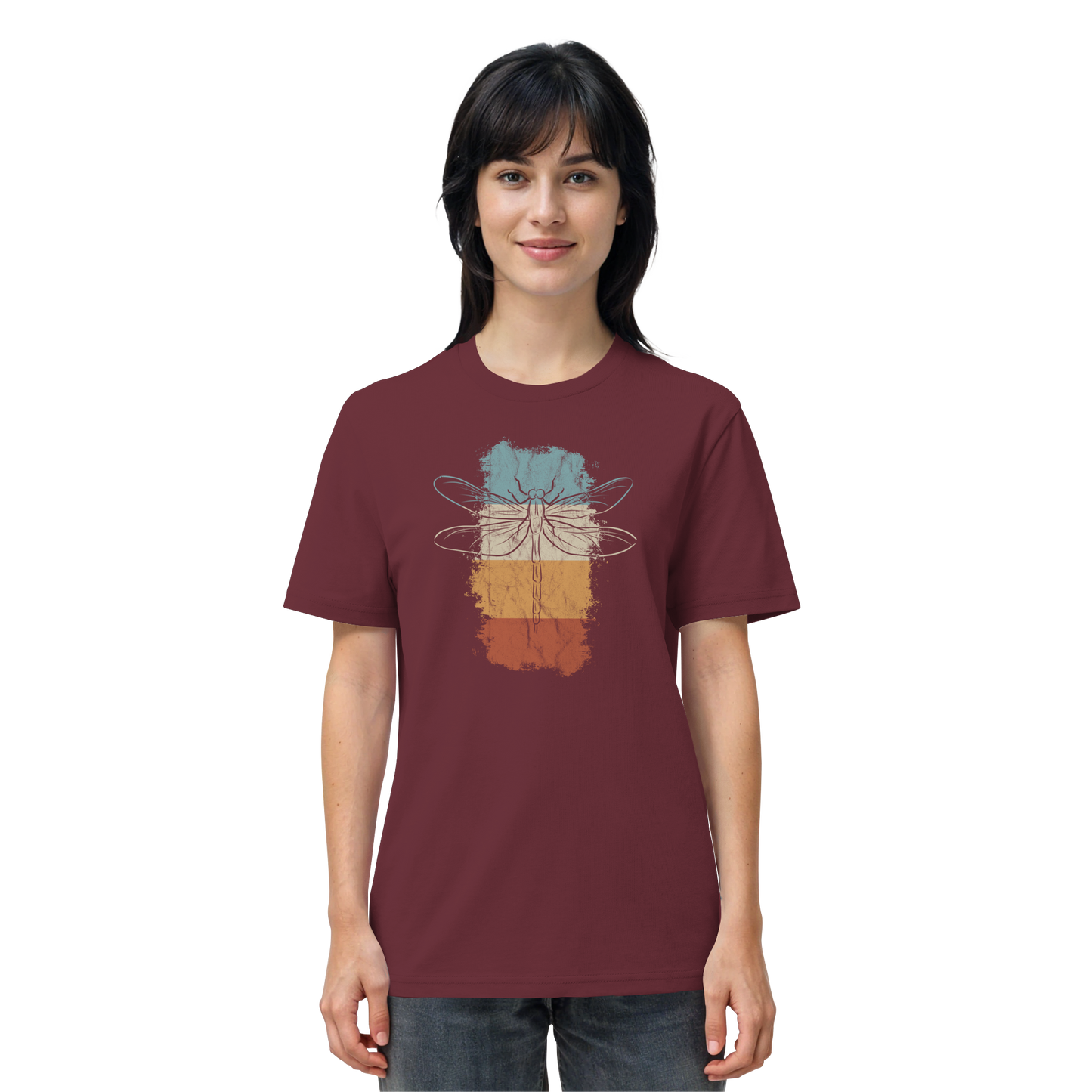 Retro Kunst Libelle | Vintage Dragonfly - Organic Shirt