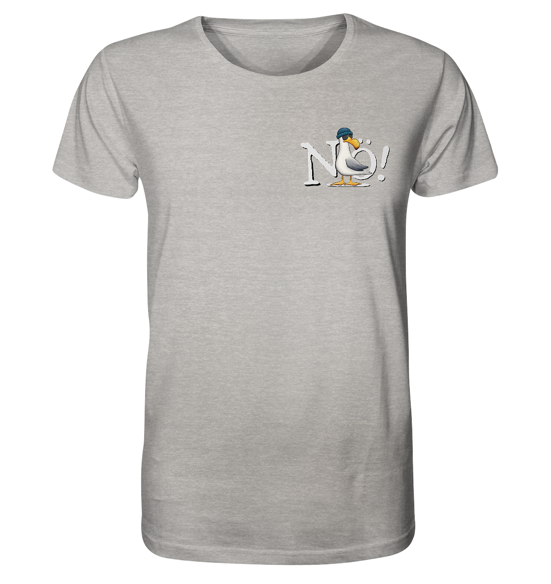 Nö Kein Bock Möwe - Organic Shirt