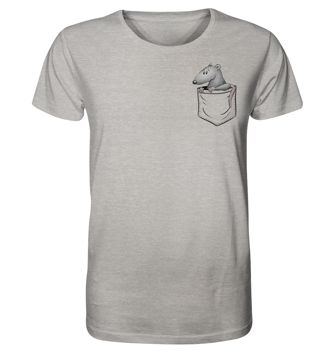 Kleine Ratte in der Tasche - Organic Shirt