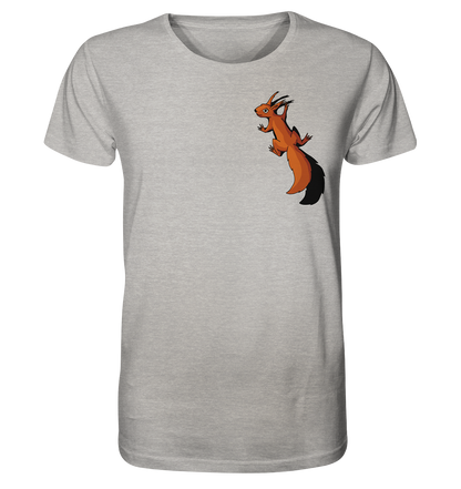 Süßes Eichhörnchen klettert - Organic Shirt