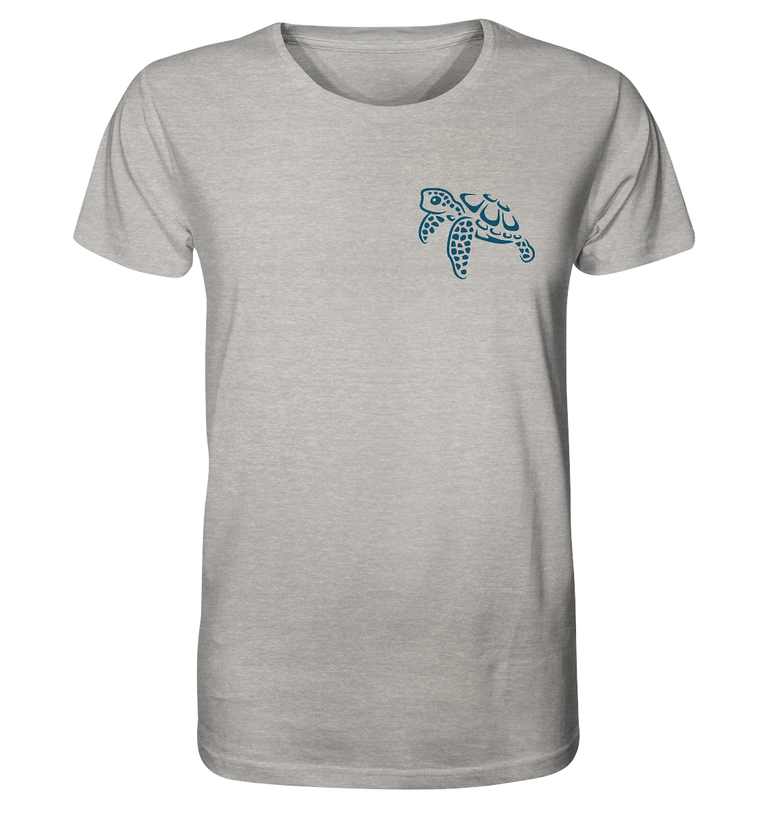 Lässig lustige Wasserschildkröte - Organic Shirt