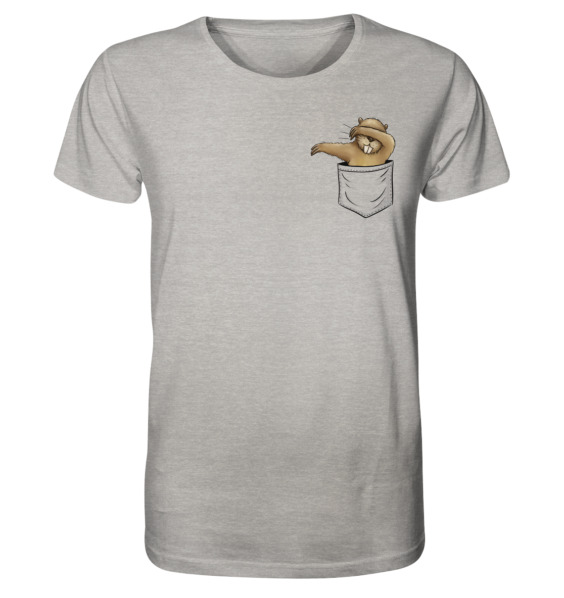 Dabbender Biber in Deiner Tasche - Organic Shirt