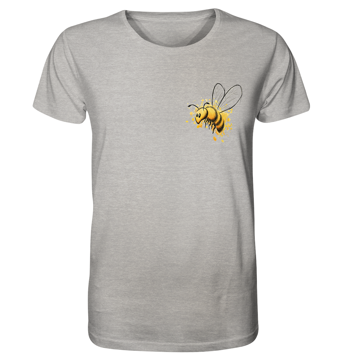 Lässige kleine Honig-Biene - Organic Shirt