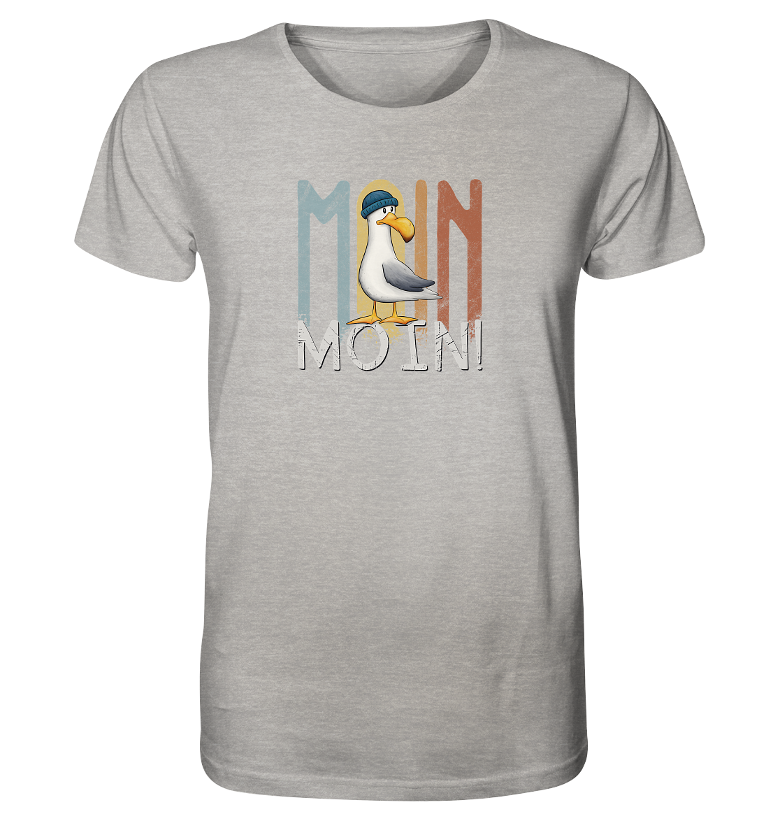 Moin Moin norddeutsche Möwe - Organic Shirt