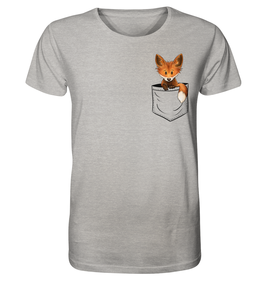 Funky Fuchs in der Tasche - Organic Shirt