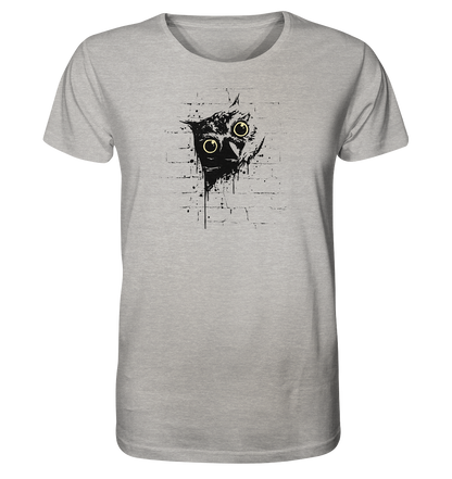 Lässige Street Art Eule - Organic Shirt