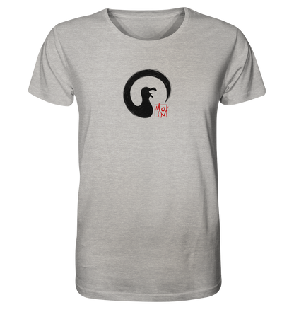 Moin kreischende japanische Enso Möwe - Organic Shirt