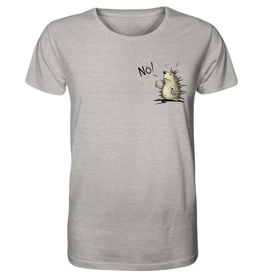 Nö! Grummeliger Igel - Organic Shirt