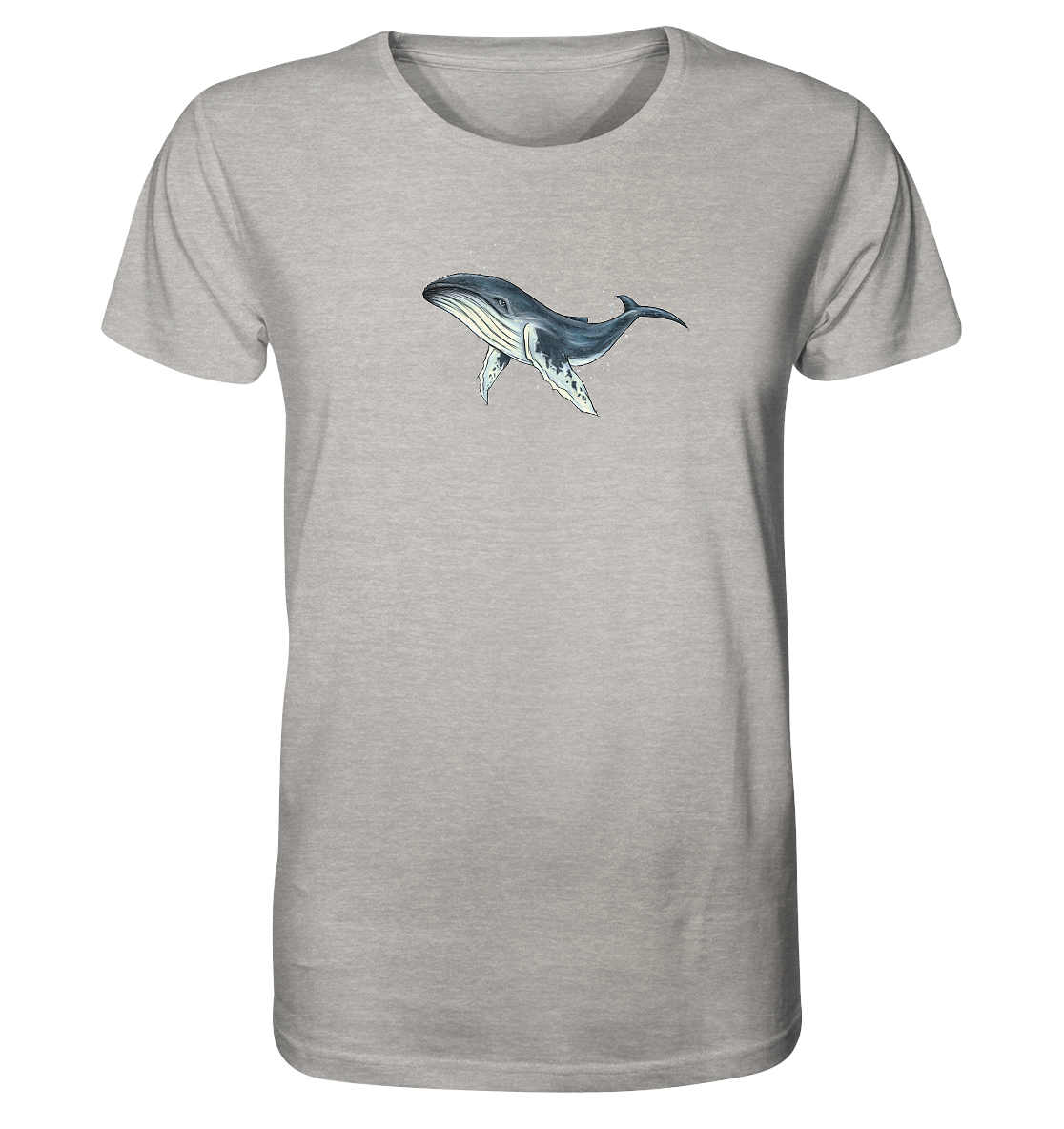 Tiefsee Ozean-Riese Buckelwal - Organic Shirt