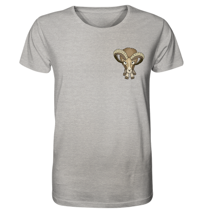 Bockiges Mufflon Widder Schafbock - Organic Shirt