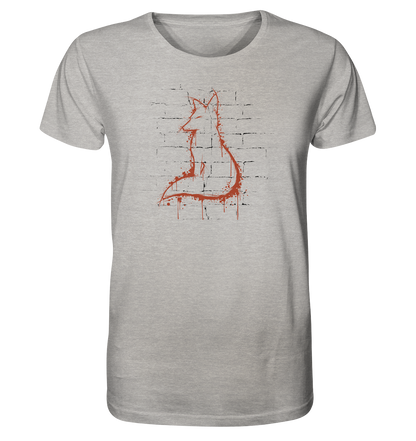 Street Art Fuchs Silhouette - Organic Shirt
