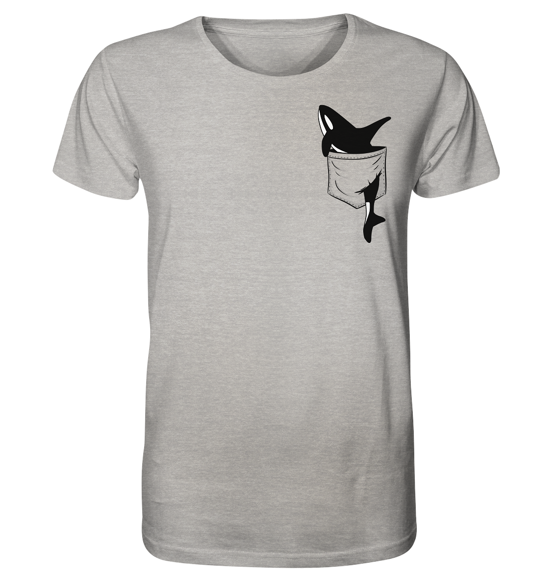 Orca In Deiner Tasche - Organic Shirt