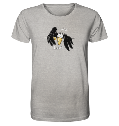 Joa Läuft Krähe gechillter Rabe - Organic Shirt