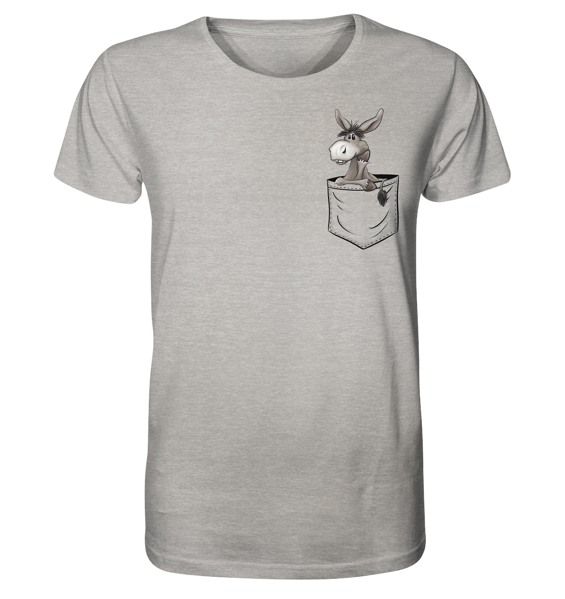 Bockiger Esel in Deiner Tasche - Organic Shirt