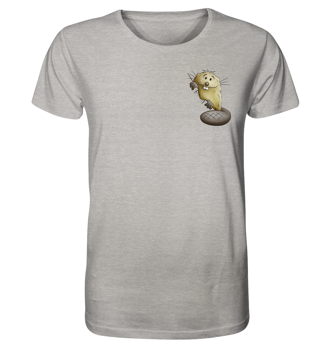 Lustiger frecher Biber - Organic Shirt