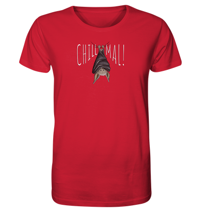 Chill Mal gemütliche Fledermaus - Organic Shirt