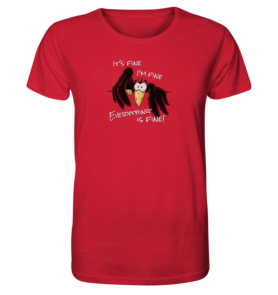 I’m Fine Rabe | Alles Gut Krähe - Organic Shirt