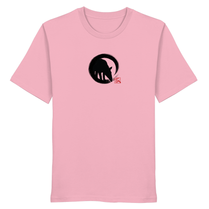 Zen Tapir im japanischen Enso Kreis - Organic Shirt
