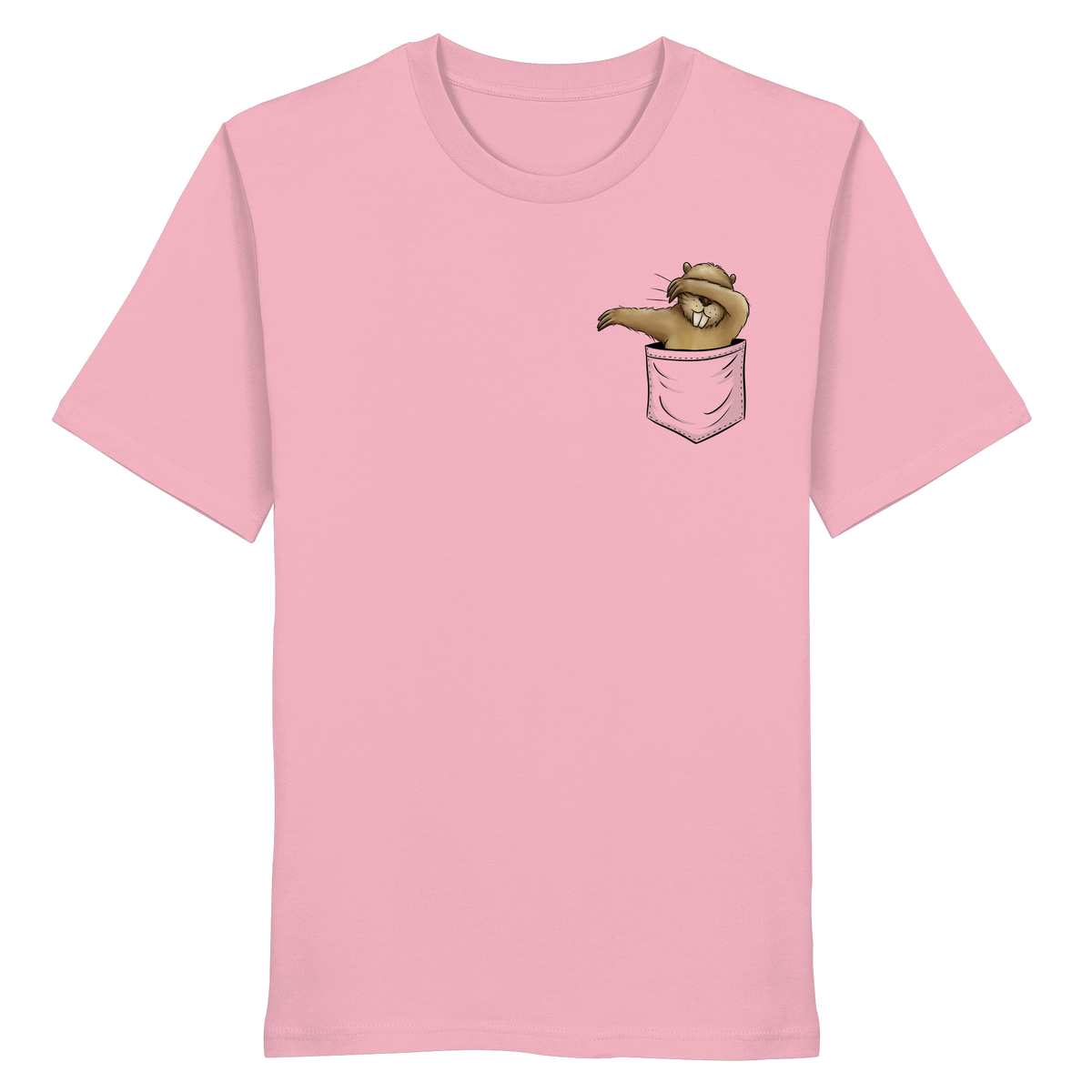 Dabbender Biber in Deiner Tasche - Organic Shirt