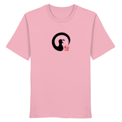 Moin kreischende japanische Enso Möwe - Organic Shirt